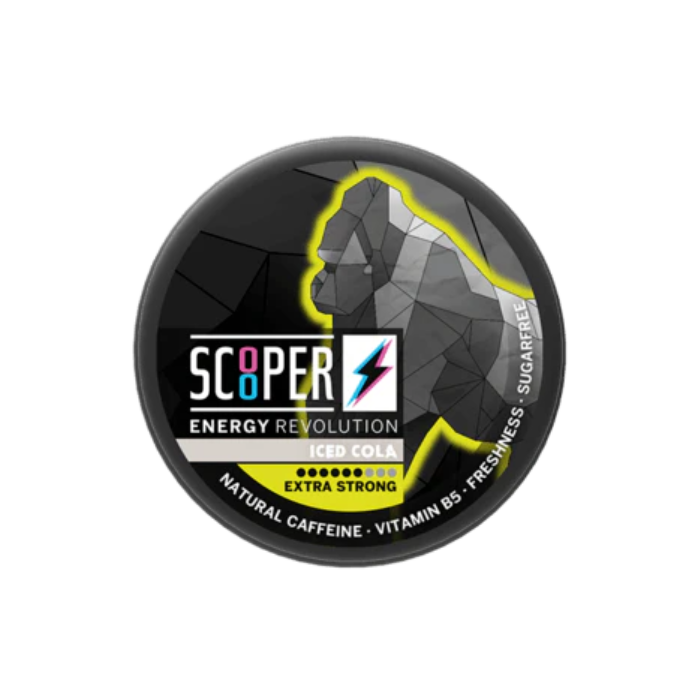 SCOOPER ENERGY ICED COLA